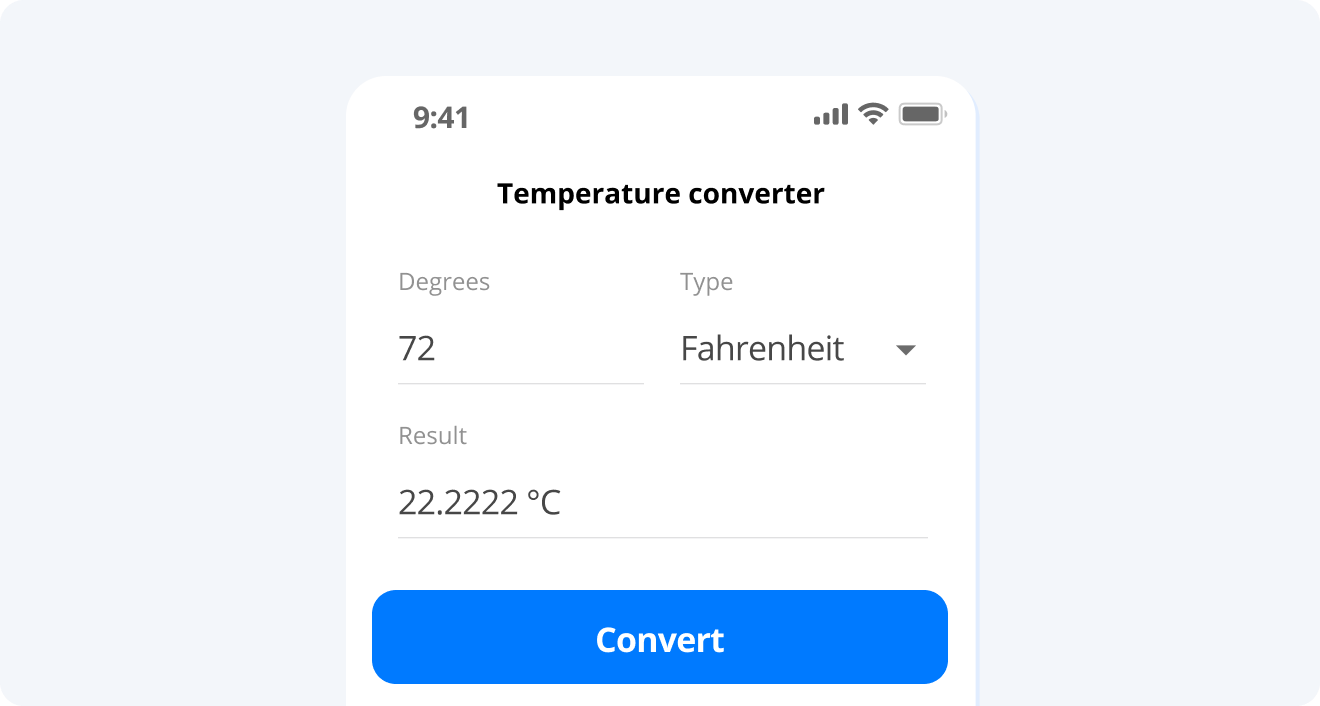 Temperature Converter